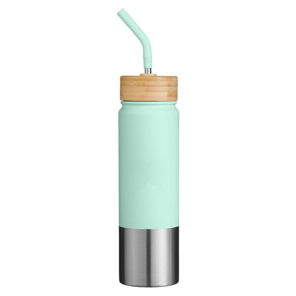 Playa 24oz Stainless Steel Tumbler With Bamboo Lid Thumbnail
