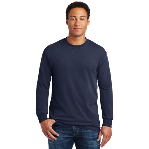 Heavy Cotton  100% Cotton Long Sleeve T Shirt Thumbnail